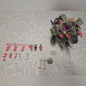 Vintsge Tyco Dino-Riders Tyranasaurus Rex Near Complete WORKS